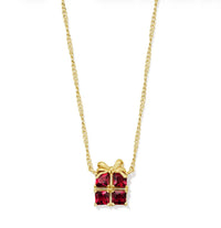 Kendra Scott Women's Present Short Pendant Necklace in red - women's jewelry