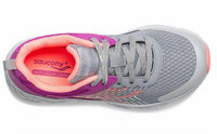SAUCONY Kid's Wind Sneakers in purple grey - kids' sneaker - view 4