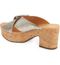 Chocolat Blu - Women's Galaxy Criss Cross Platform Slide