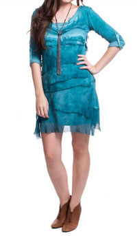 Gigi Moda - Siena Sleeve Mini Dress