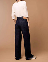 Tribal - Wide Leg Denim Threads Jeans