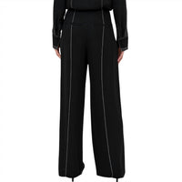Ulla Johnson Women's Delvine Pant in noir - women's pants - detail view