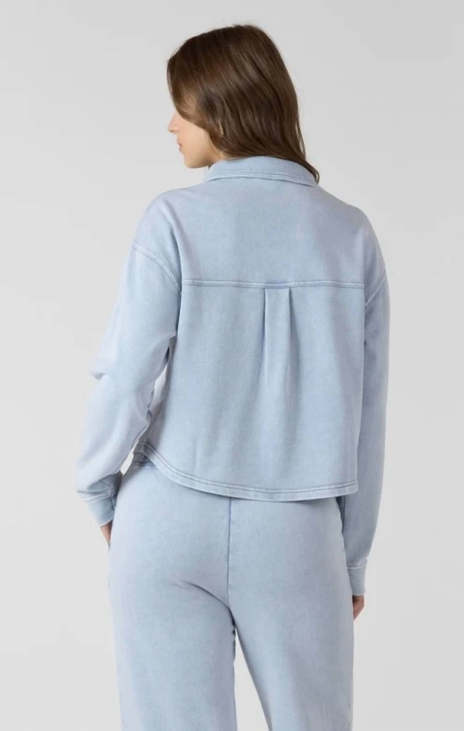 Dex - Button Up Knit Top