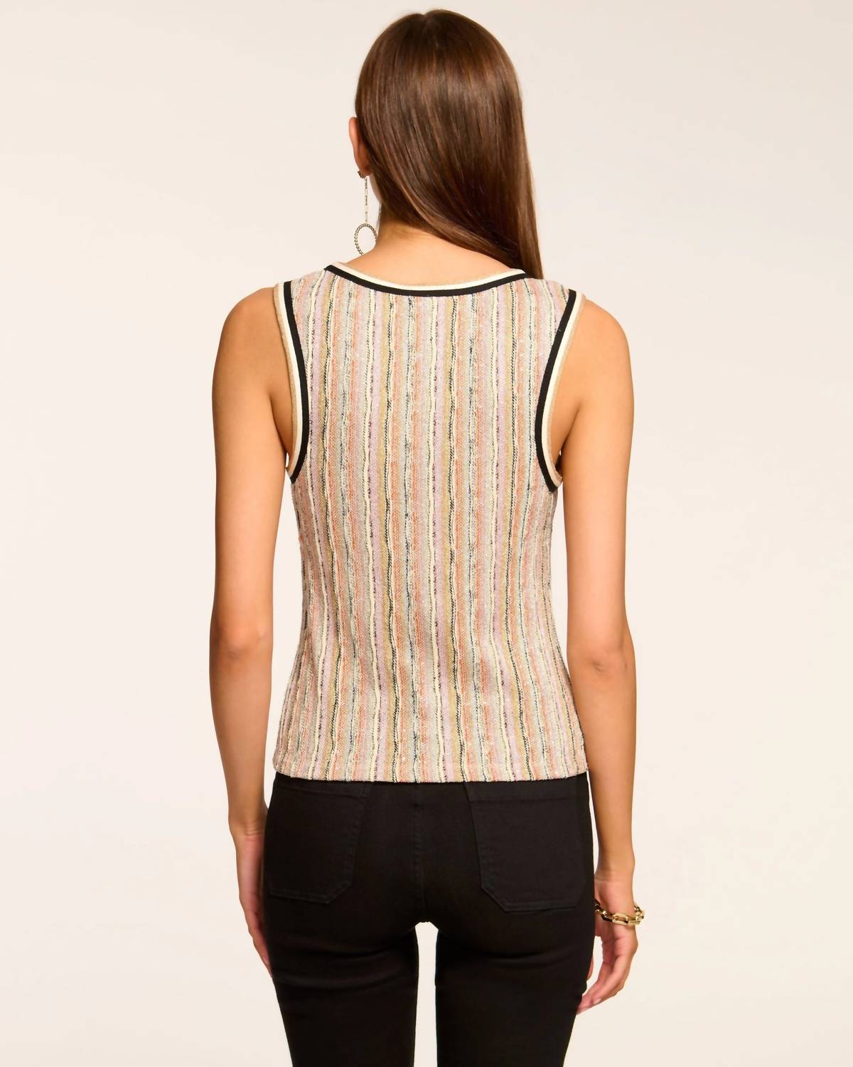 Ramy Brook - Adaira Sequin Knit Tank Top