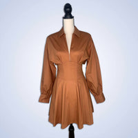 Fate - High Waist Tie Back Dress
