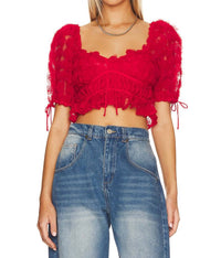 For Love & Lemons - Hannah Crop Top