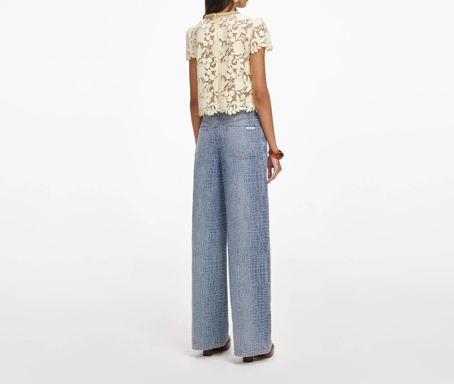 Self-Portrait - Lace Top