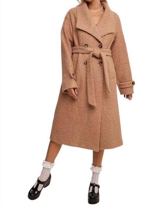 Listicle - Teddy Long Coat