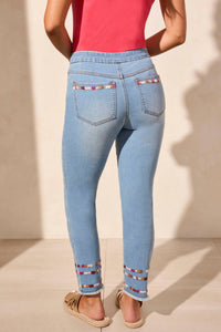 Tribal - Pull-on Slim Ankle Jeans