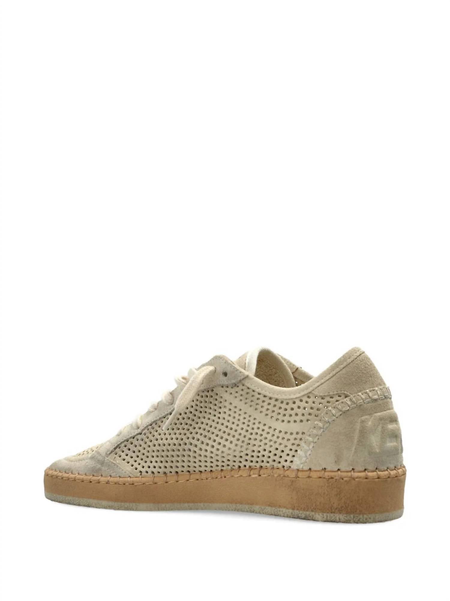 Golden Goose - Women's Ball Star Perforated Suede Sneaker