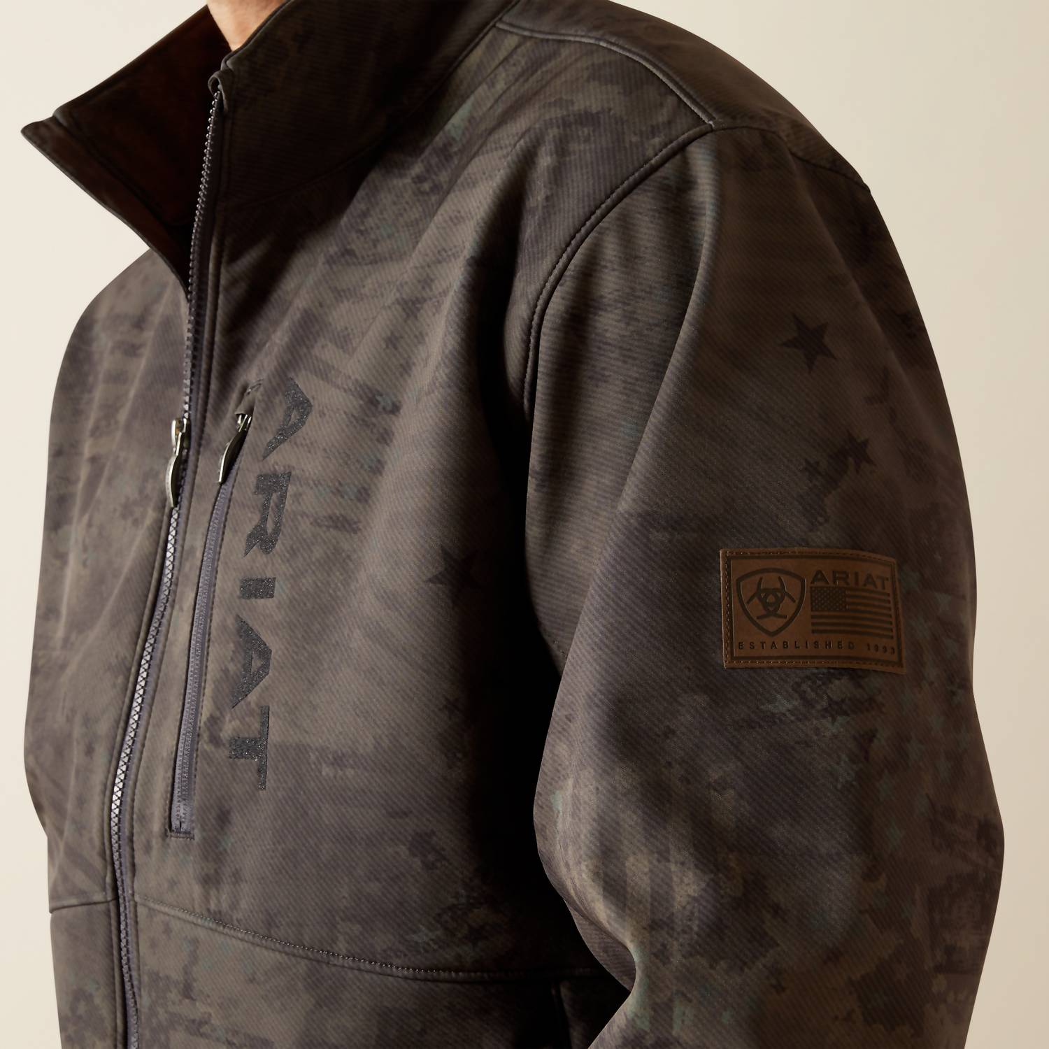 Ariat - Men's Patriot Flag Softshell Jacket