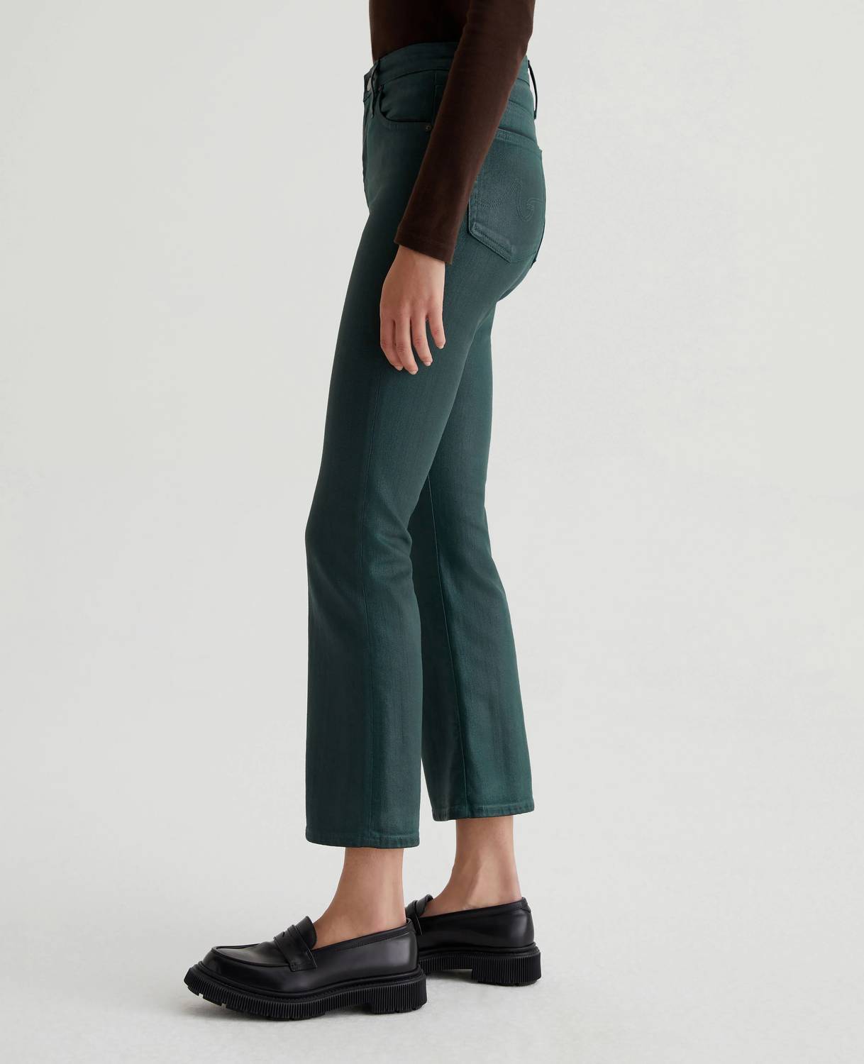 Ag Jeans - Farrah Crop Mid-rise Boot Jeans