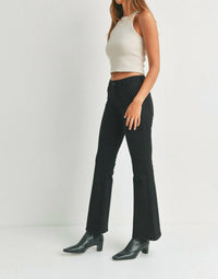 Just Black Denim - Low Rise Flare Jeans