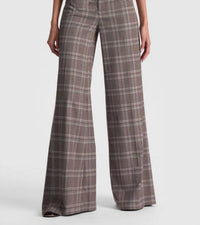 Alice + Olivia - Plaid Wide Leg Pant