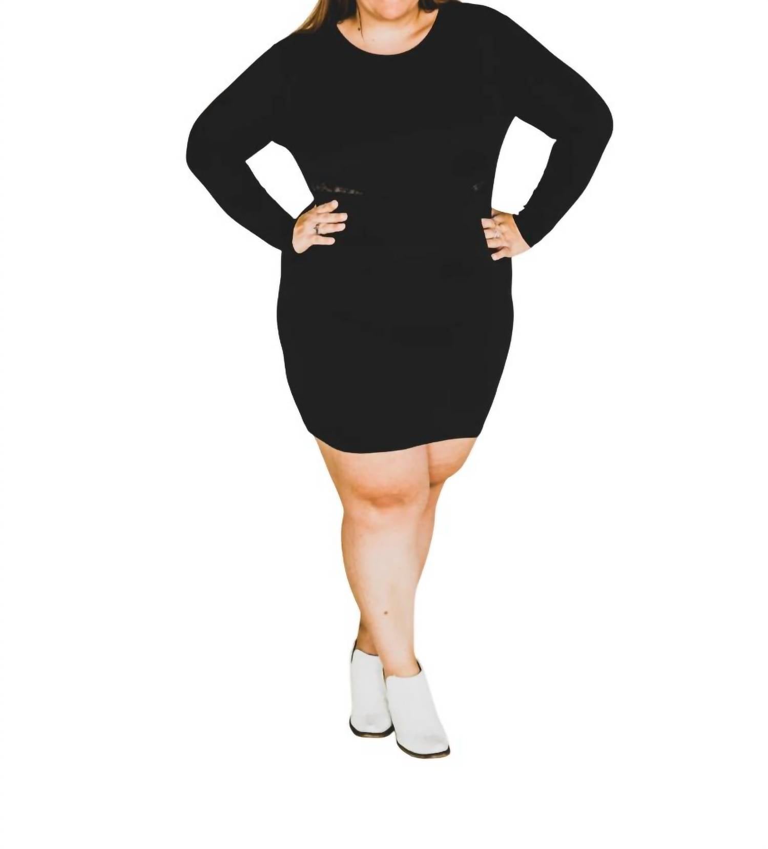 2Flyco - Long Sleeve Aztec Back Zip Dress