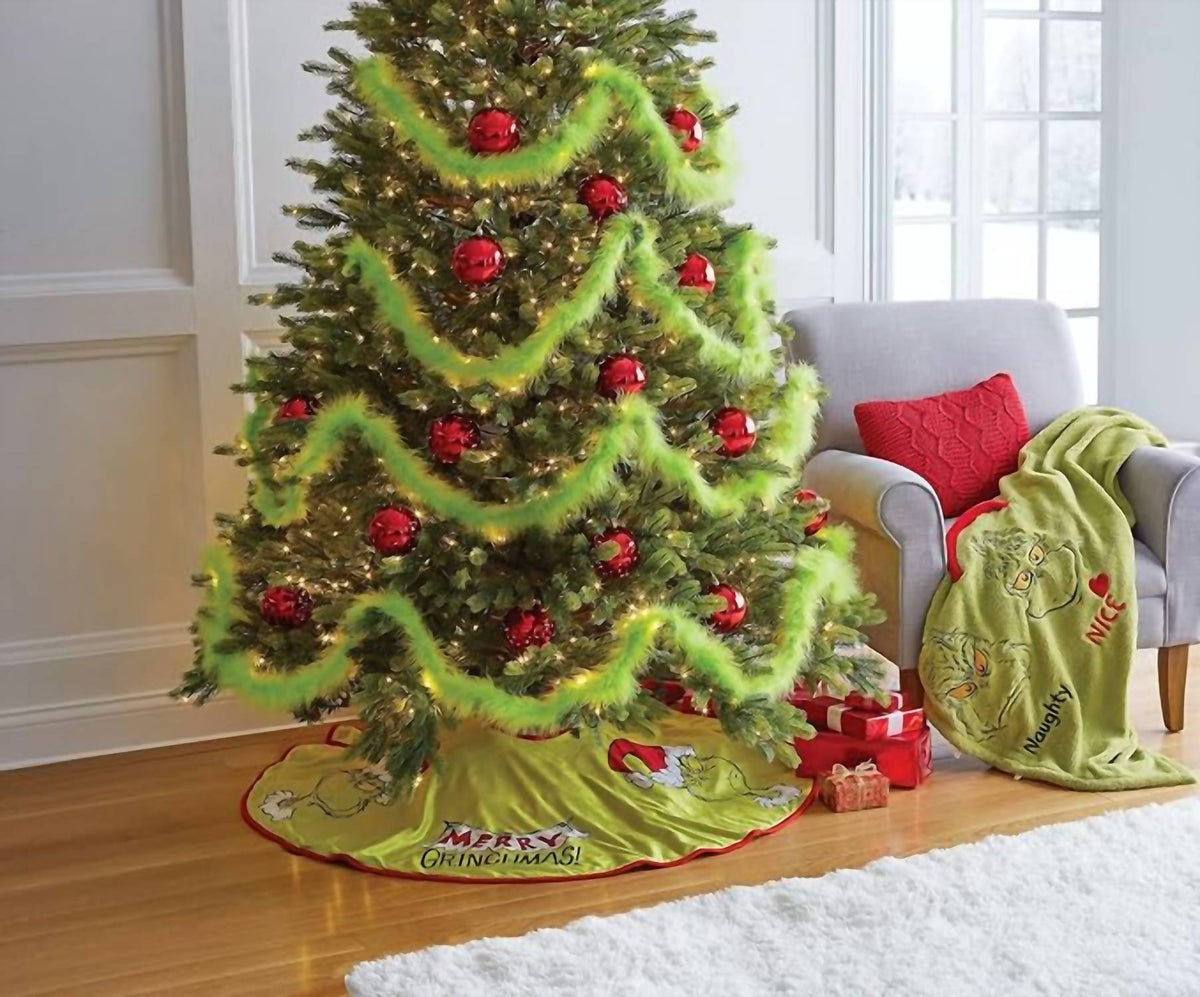 Department 56 - Grinch Tree Skirt - 48"