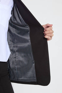 Lysse Women's Essential Ponte Blazer in black - women's jacket - view 5