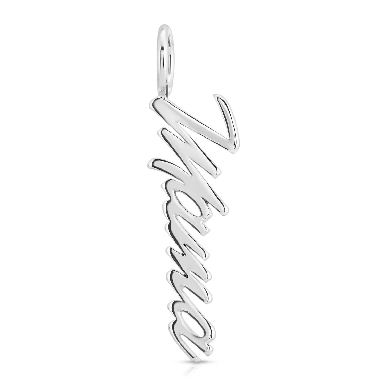 Eklexic - Women's Script Mama Pendant