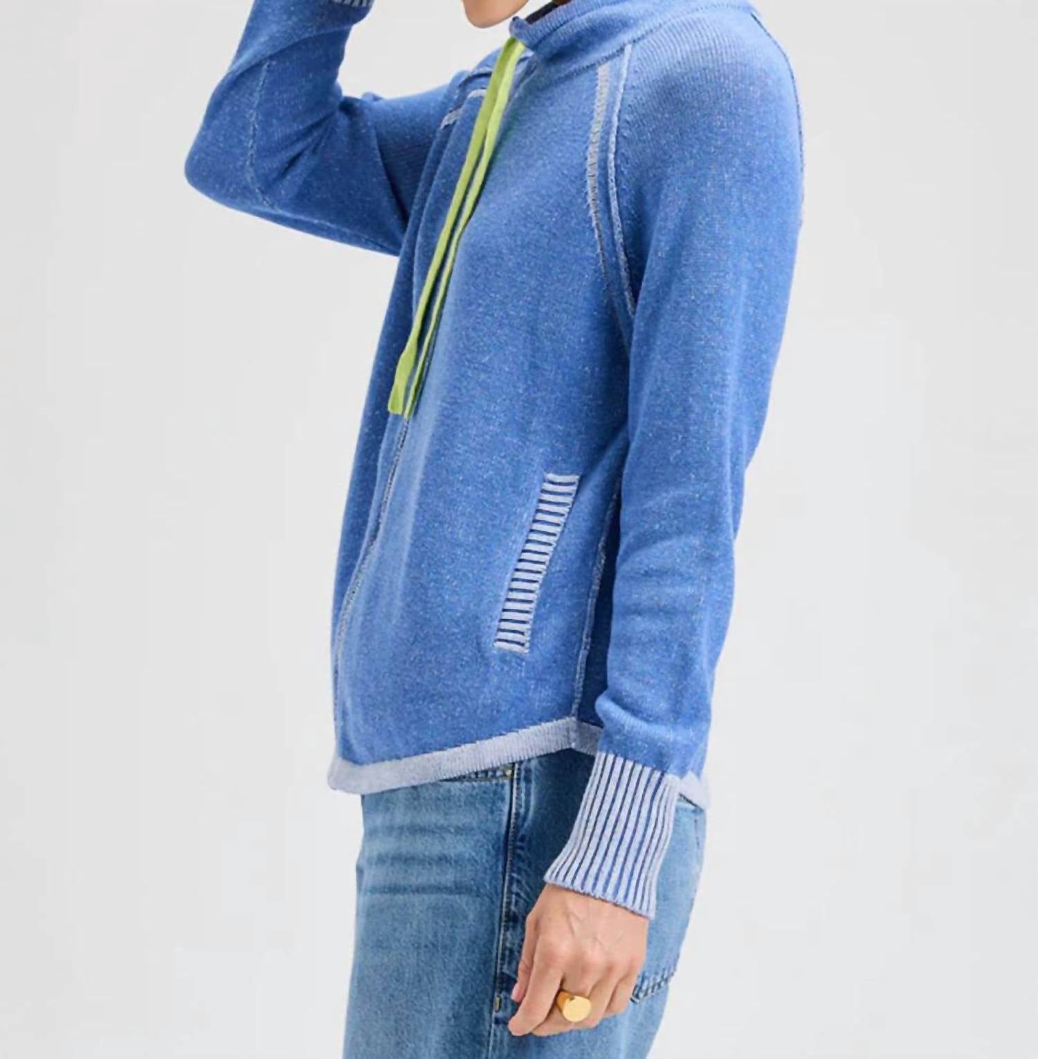 Zaket & Plover - Two-tone Zip Up Jacket