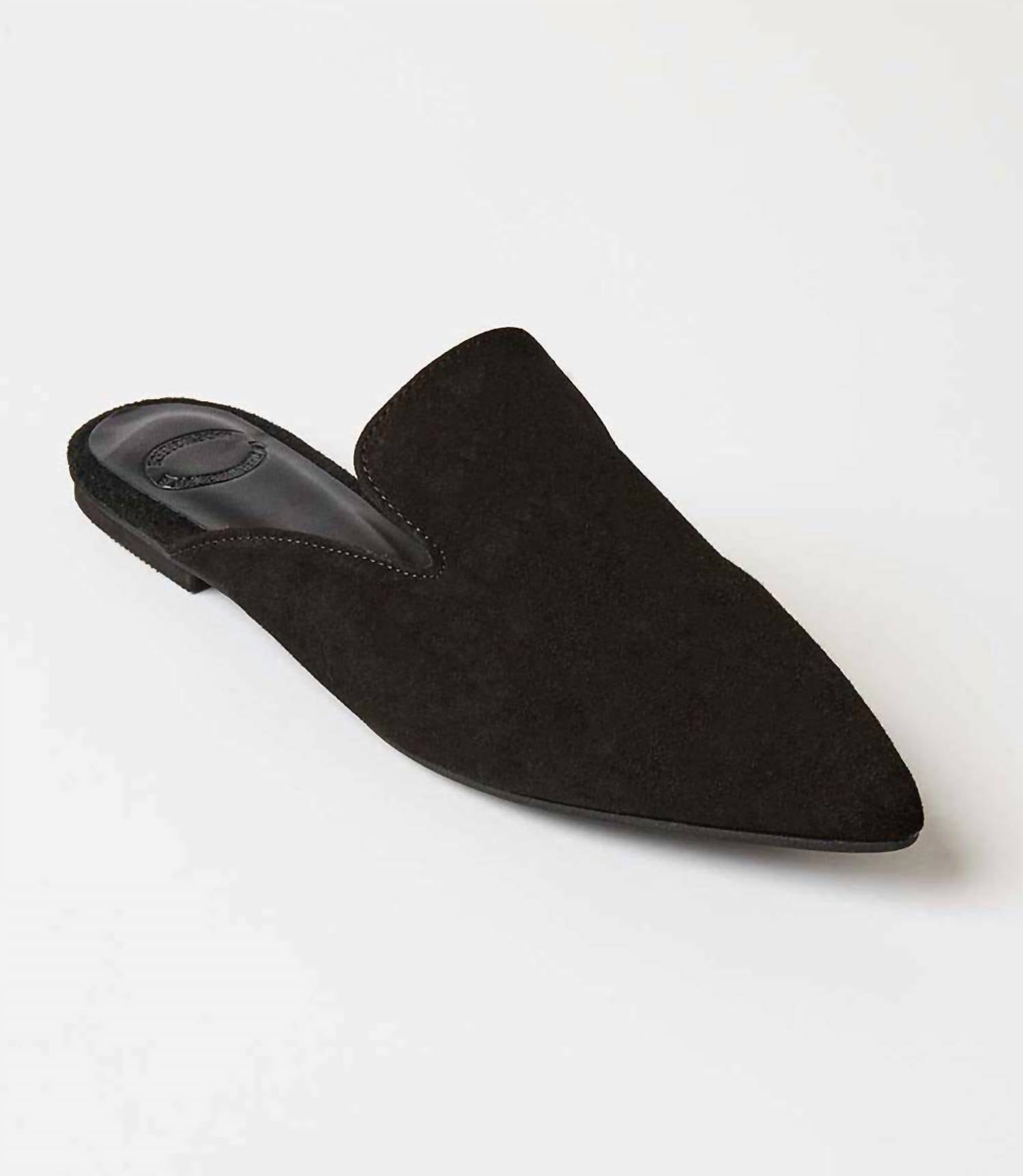 Christina Christi - Women's Suede Leather Mules
