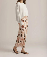 Favorite Daughter Josie Floral Maxi Skirt in bare roses - women's skirt - alternate view