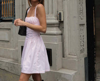 Lusana - Jordin Poplin Mini Dress