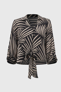 Joseph Ribkoff - Gauze Tropical Print Top