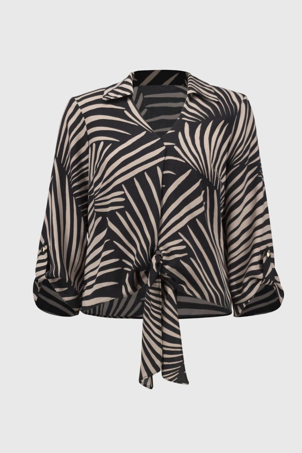 Joseph Ribkoff - Gauze Tropical Print Top