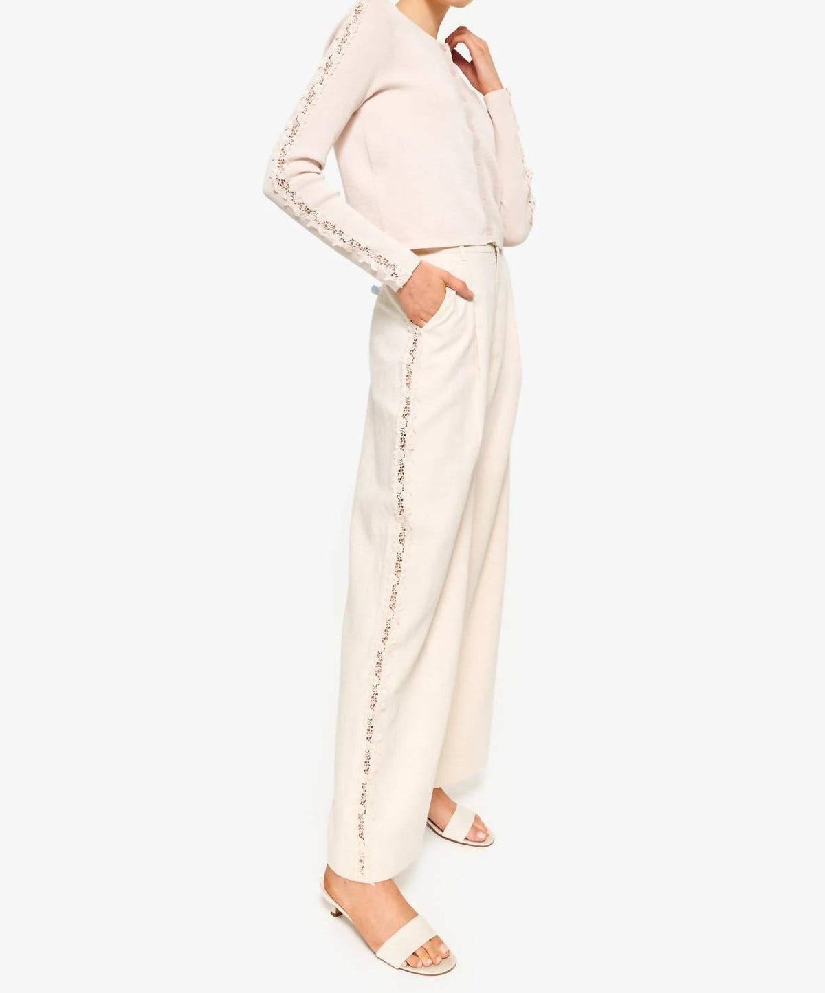 Cami Nyc - Garcia Lace Trim Cardigan