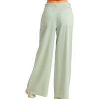 Double Zero - High Waist Basic Wide Leg Pants