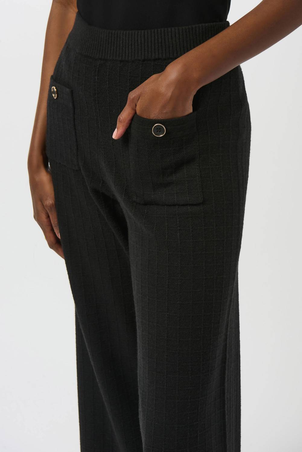 Joseph Ribkoff - Sweater Knit Straight Leg Pants