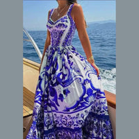 Always Amalfi - Italian Tile Dress