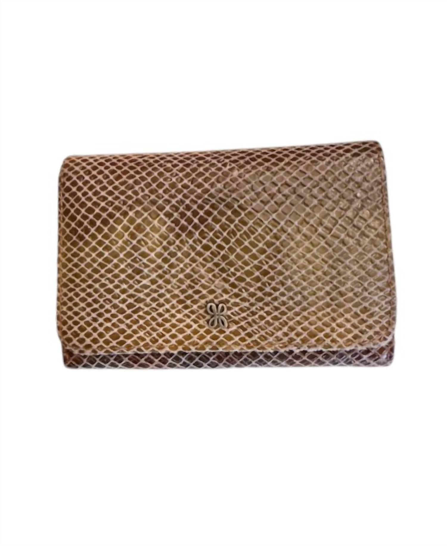 HOBO Women's Jill Autumn Ombre Wallet in beige - women's bag