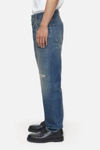 CLOSED X-lent Tapered Relaxed Jeans in mid blue - men's jeans - alternate view
