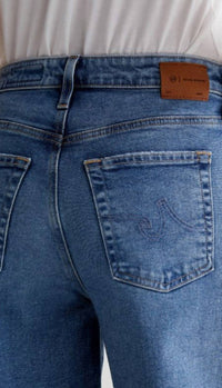 Ag Jeans - High Rise Wide Leg Jeans