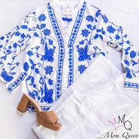 Elings - Gwen Floral Print Blouse