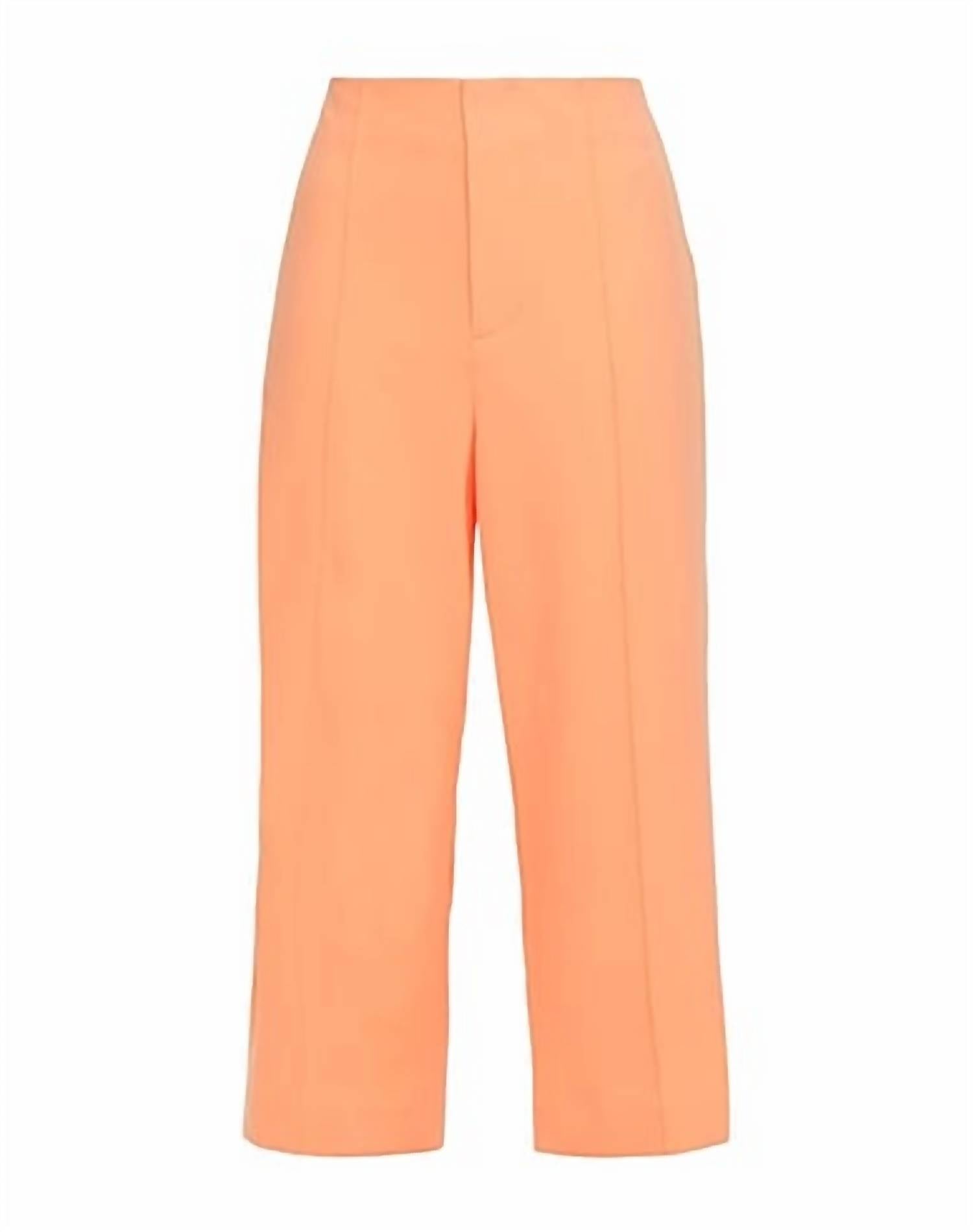 Alice + Olivia - Dylan High Waisted Wide Leg Cropped Pants