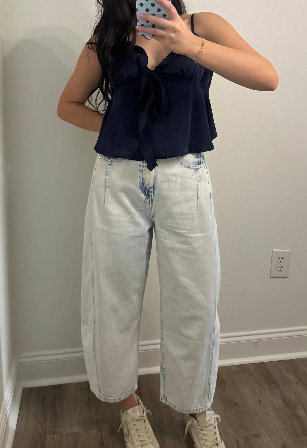 Miou Muse - The Bubbly Barrel Jeans