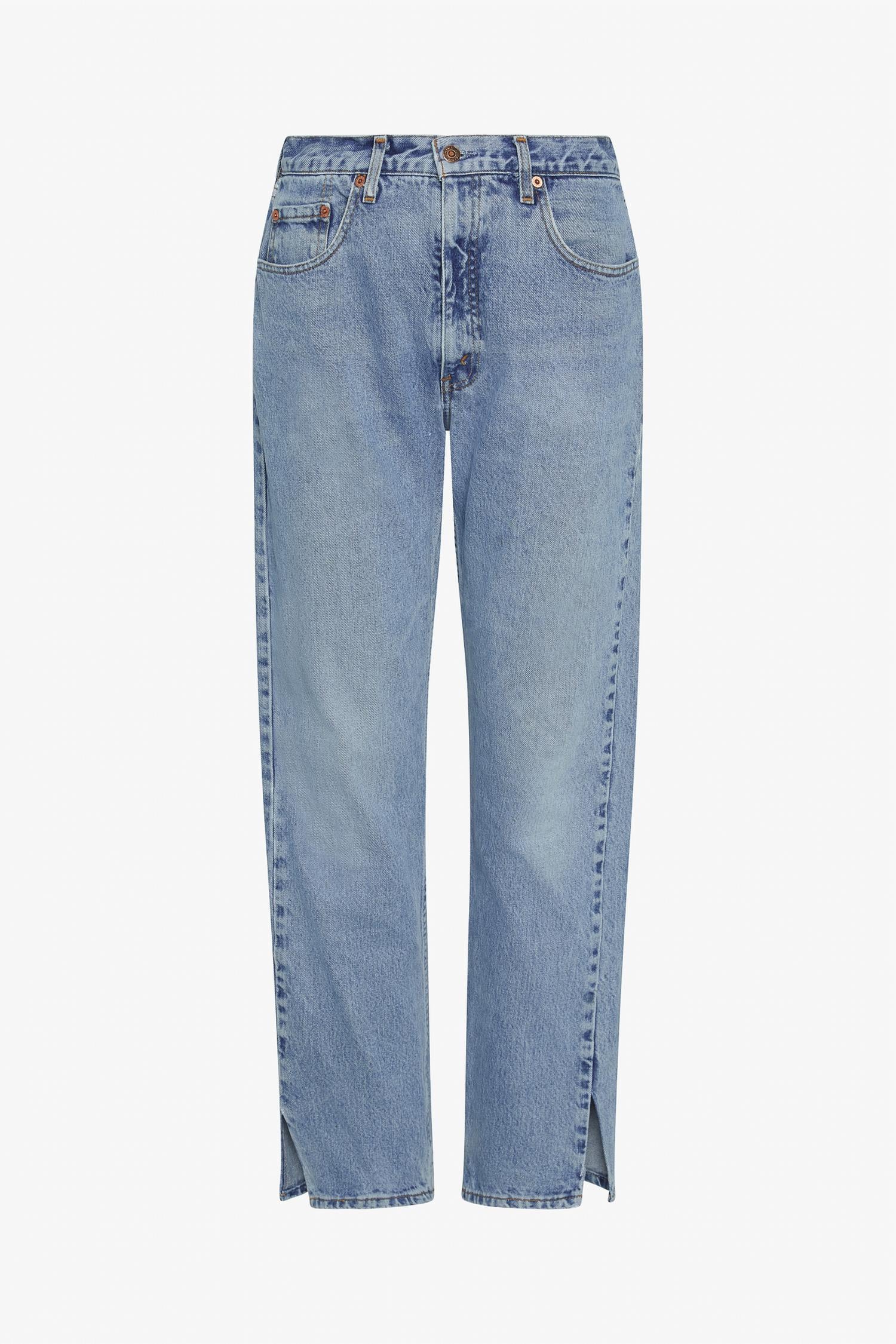 Aligrace - Allysa Tilted Split Jeans
