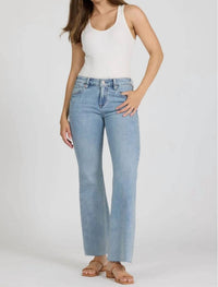 DEAR JOHN DENIM Florence Low Rise Bootcut Jean in sunset blues - women's jeans - alternate view