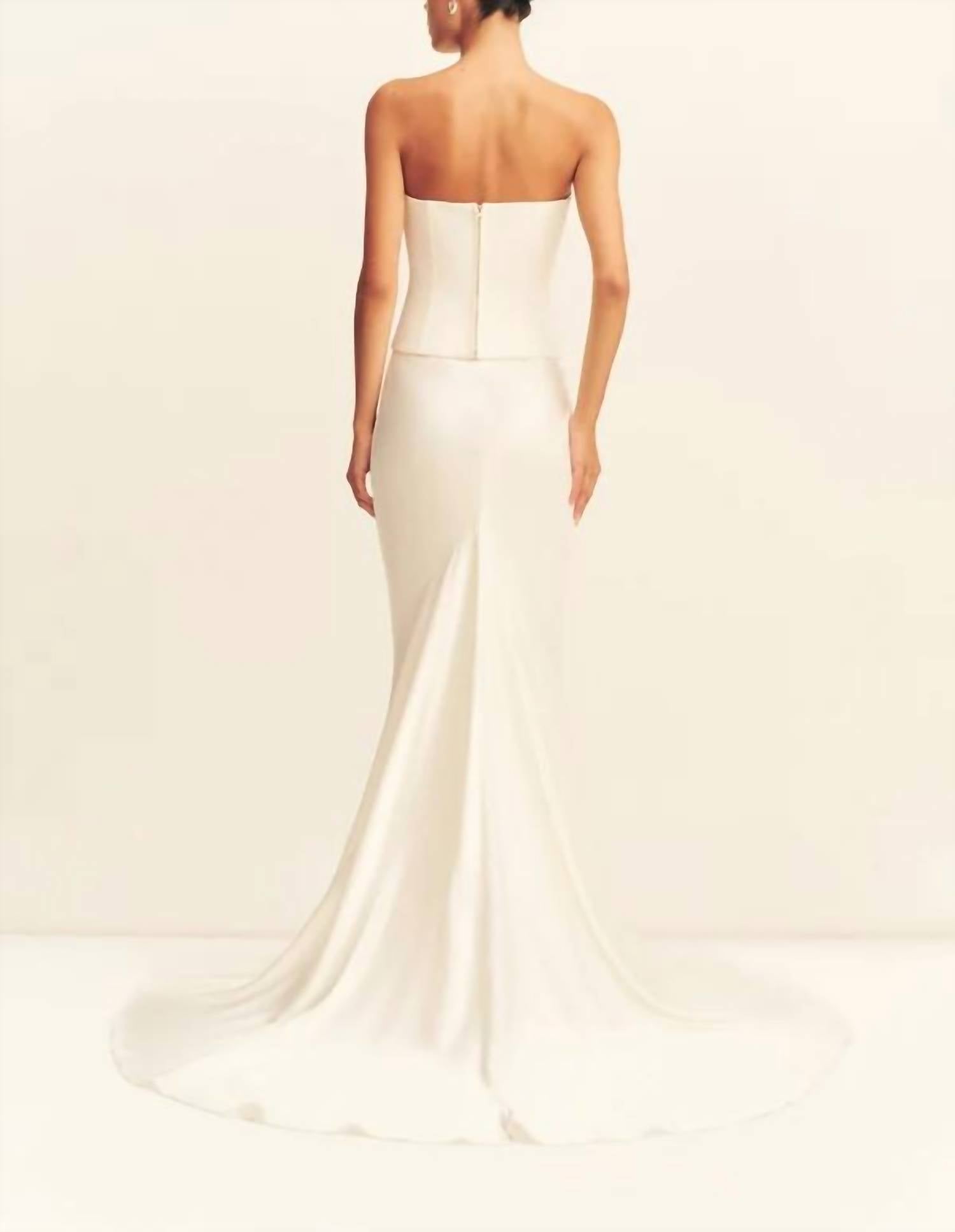 Shona Joy - Oakley Strapless Corset Top
