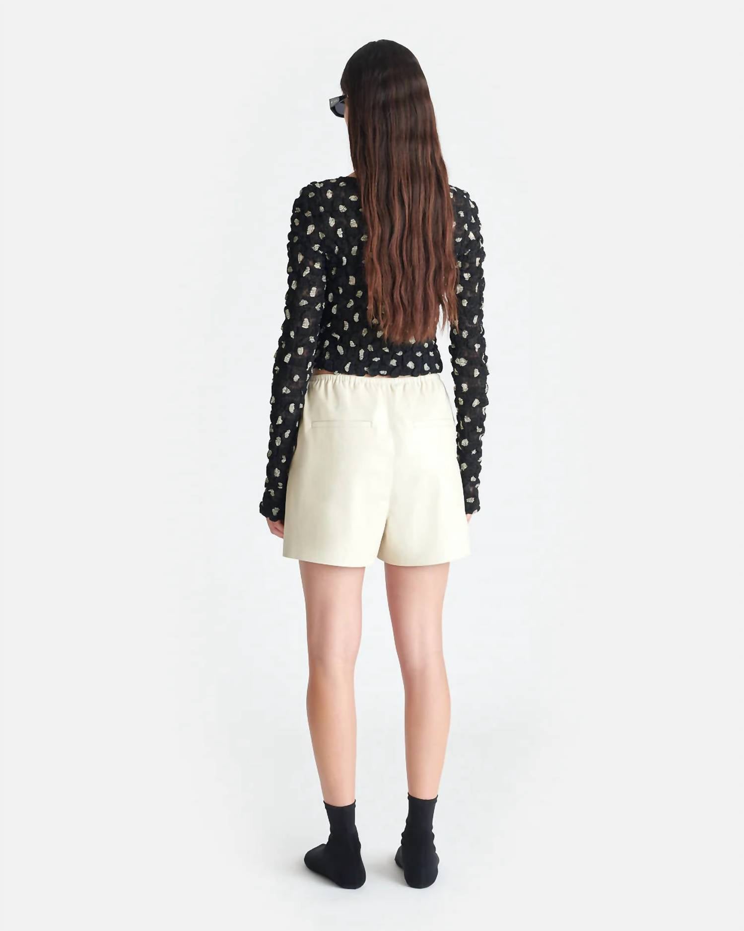 Nanushka - Aniela High Waist Shorts