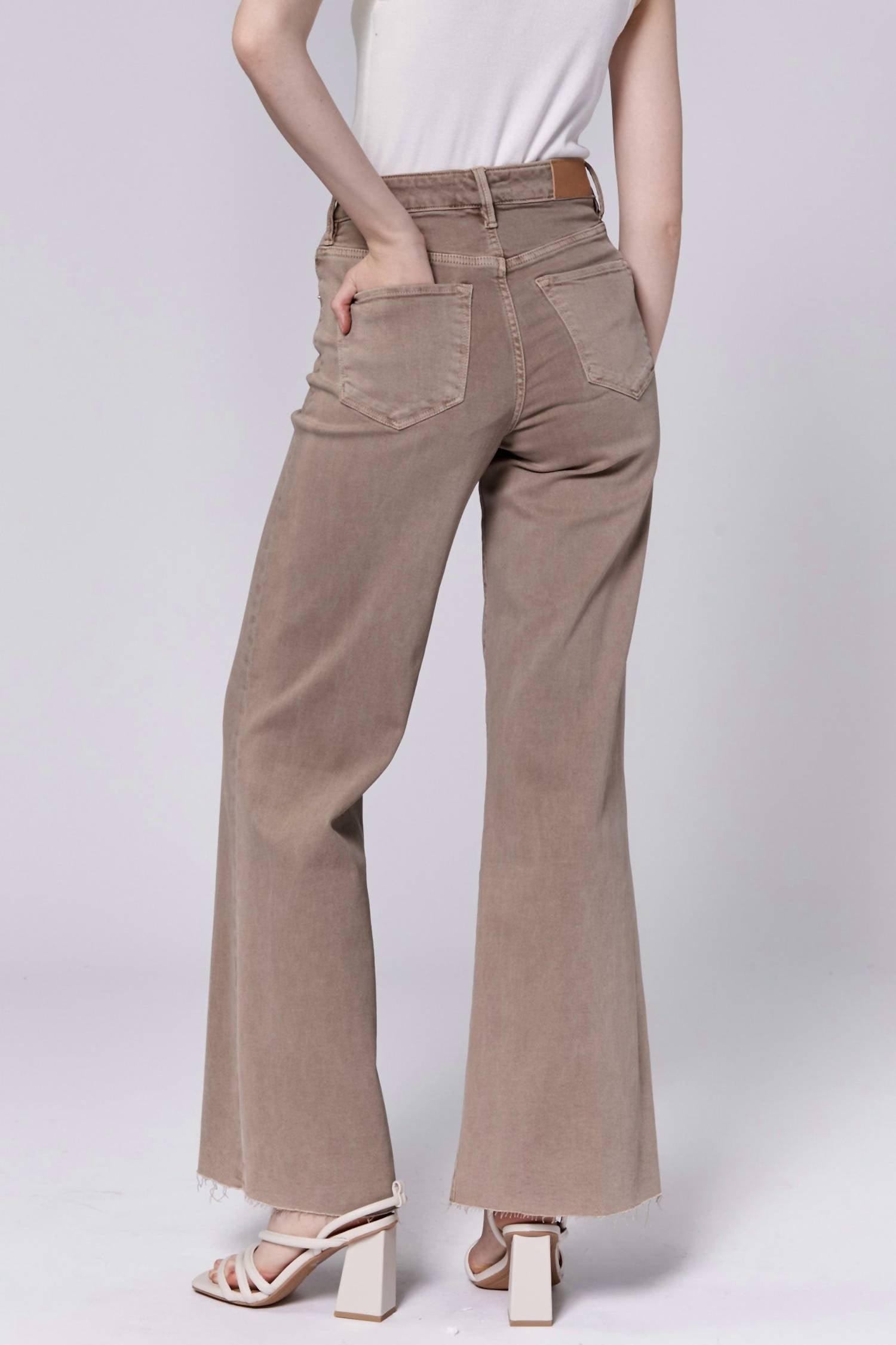 Dear John Denim - Fiona High Rise Wide Leg Jeans