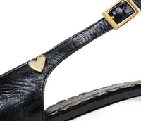 By Nataly Mendez - Women's Celia Pointed Kitten Low Heels