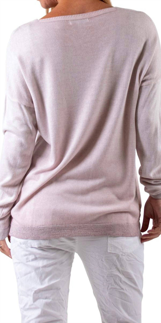 Gigi Moda - La Neve Knit V-neck Sweater