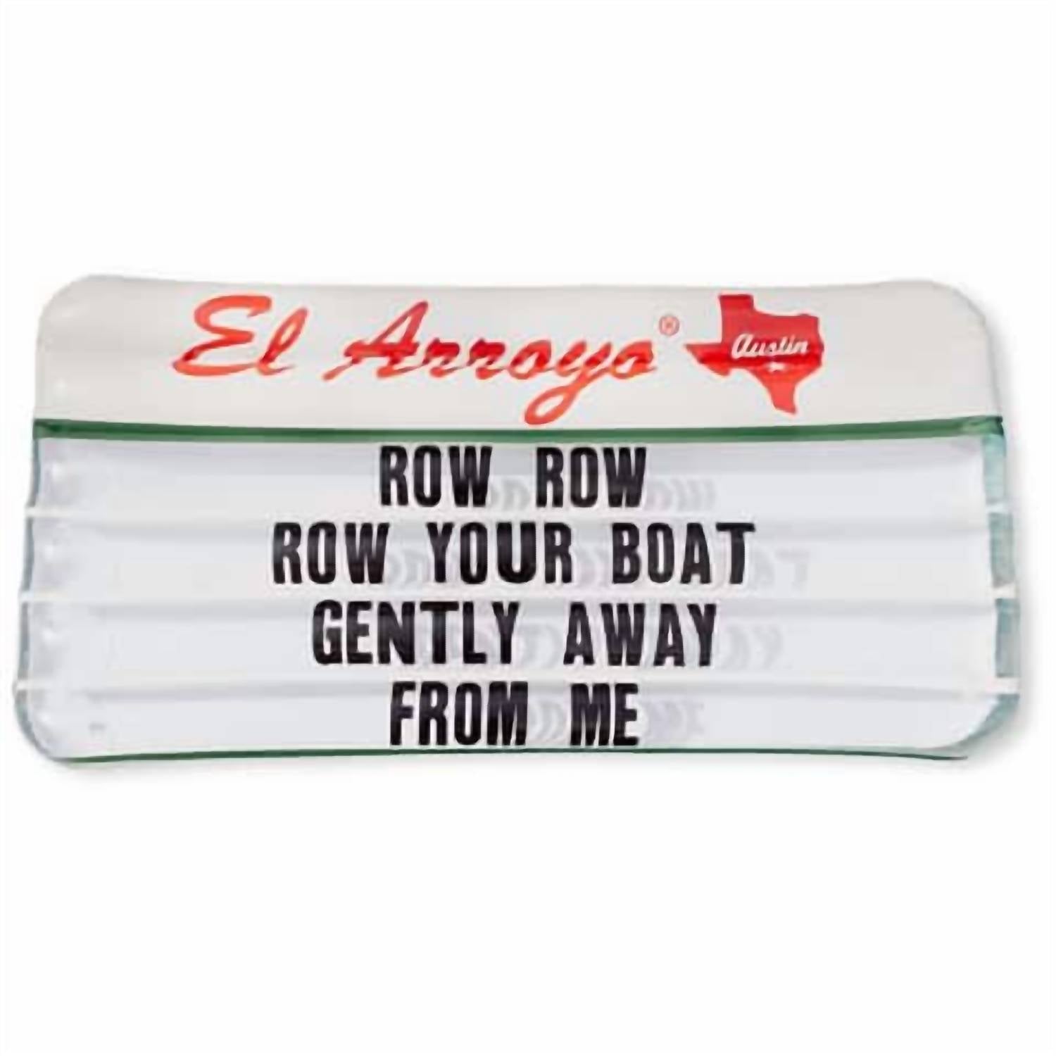 El Arroyo - Row Away Pool Float