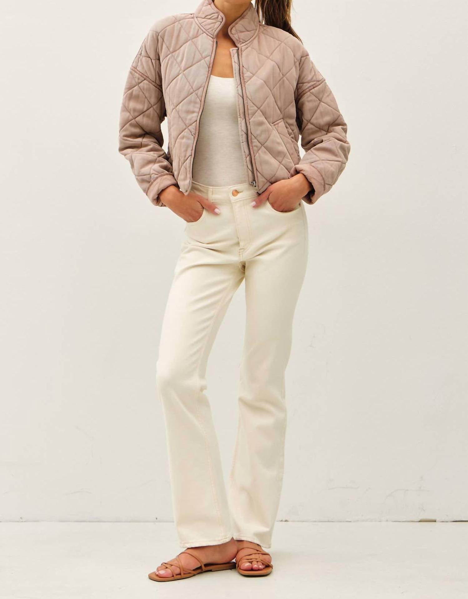 Be Cool - Quilt Crop Jacket