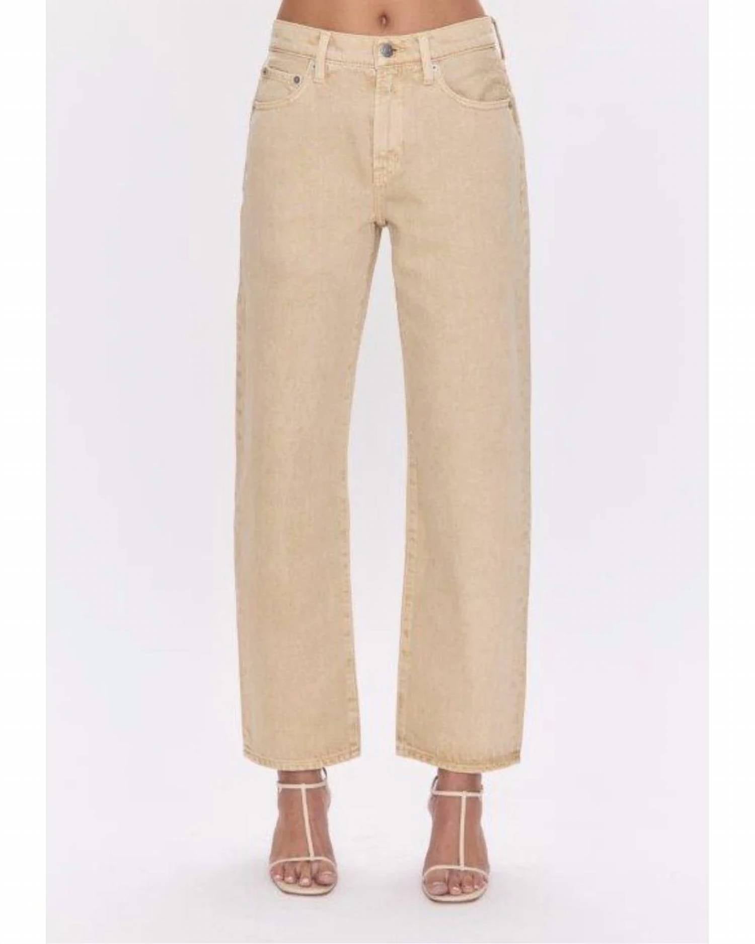 Pistola - Lexi Mid Rise Straight Jeans