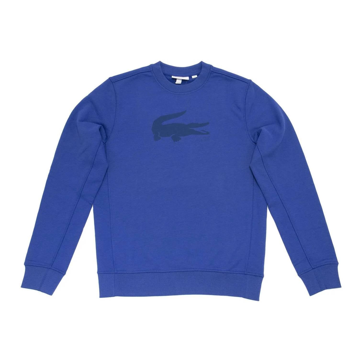 Lacoste - Men's Cotton Croc Graphic Crew Neck Sweatshirt