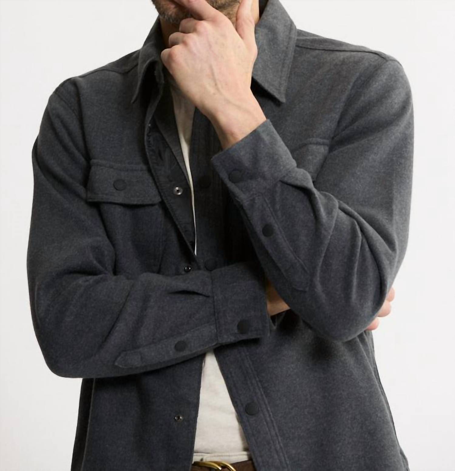 Jachs New York - Brushed Knit Overshirt